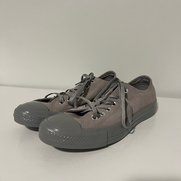 Converse NWOT Gray All Star sneakers women’s size 8.5 - Picture 7 of 7